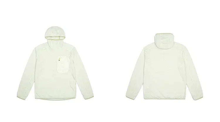 Unisex THERMOLITE® All Season Thermal Hoodie 190g Ultralight Breathable Fleece Mid Layer with Thumbholes & Zip Pocket