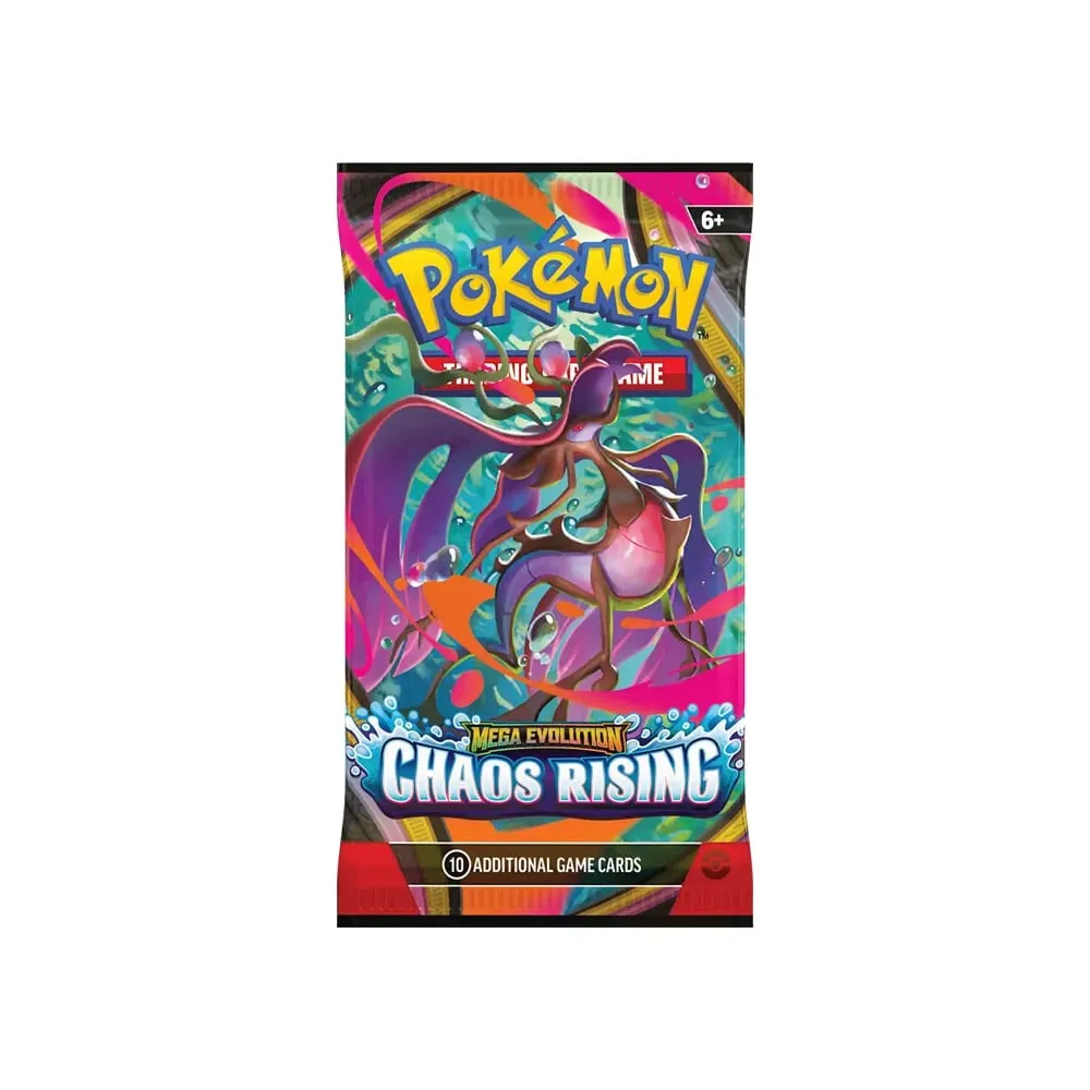2026 New Pokémon Cards Chaos Rising Booster Box 36 Packs 360 Cards English TCG Collectible Trading Card Game Toys for Kids Gift