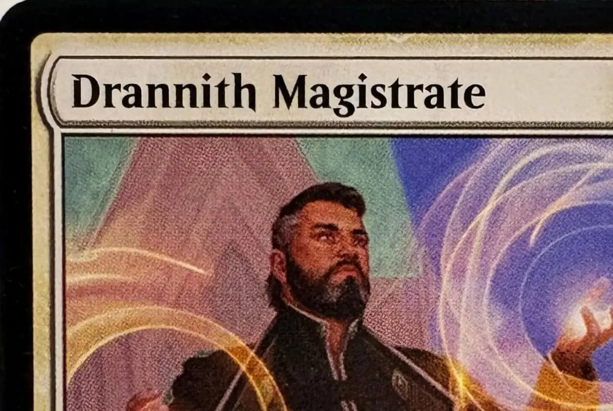 LK17 Drannith Magistrate Elspeth Storm Slayer Ancient Gold Dragon Anointed Procession High-Quality TCG Proxy Cards (Black-Core)