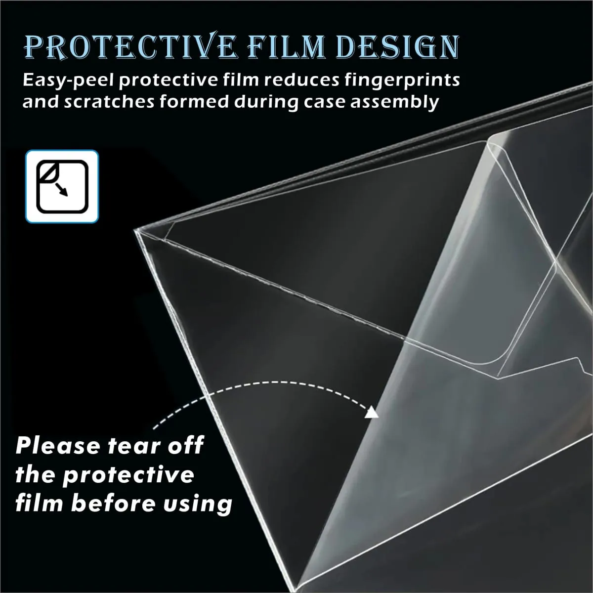 5 PCS Clear Plastic Protector Case For Japanese One Piece(OP-05/06/07/08... & EB-01/02/03...)