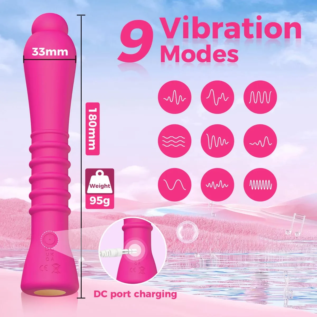 Beginner Sexy G-Spot Vibrator Dildo Clitoris Stimulator Vagina Massager Female Masturbator Adult Sex Toys for Couple Pleasure