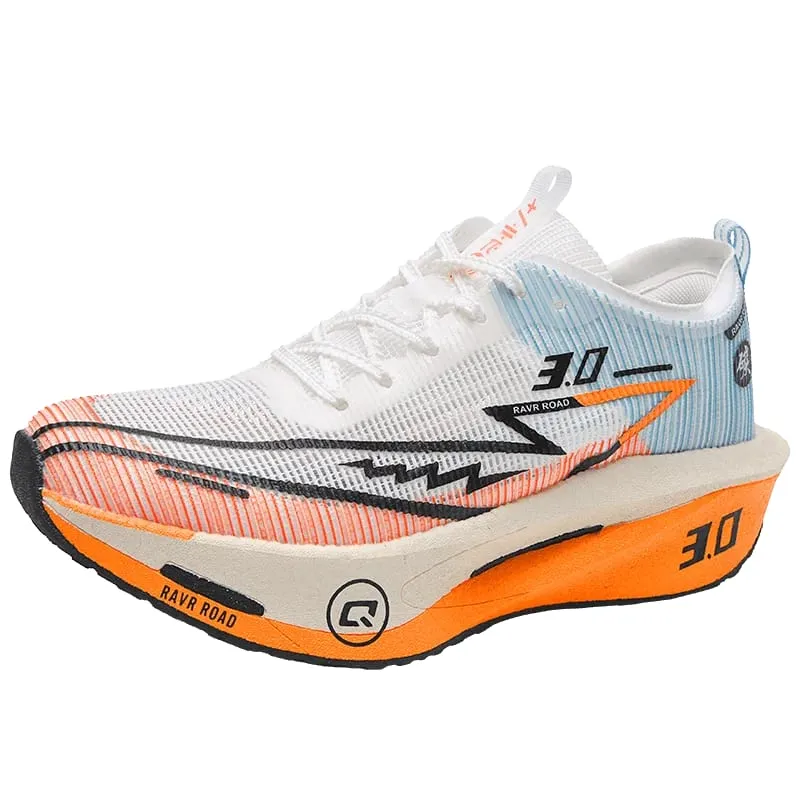 Couple Breathable Mesh Carbon Board Shoes Student Sports Exam Shoes Chunta Ultra Light Rebound Marathon Running Shoes