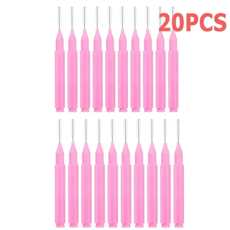 50PCS Mini Eyebrow Brush Portable Brow Perm Brushes Disposable Bendable Micro Eyelash Brow Lifting Brushes Applicators Tools