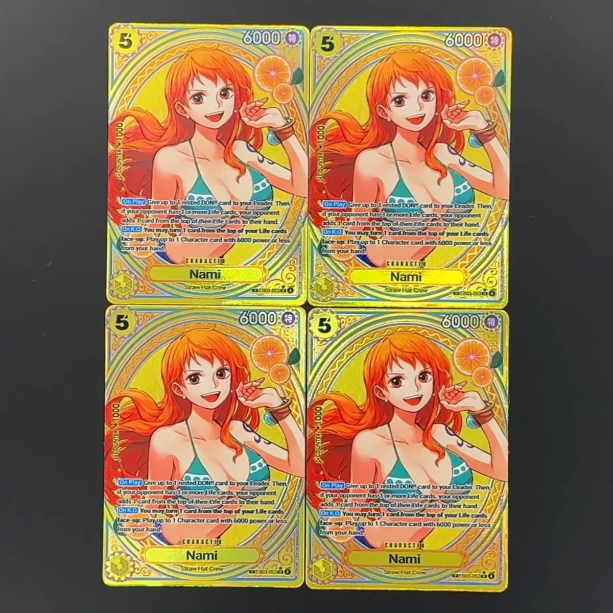 One Piece TCG OPCG English EB03 SP Card Boa Robin Nami Uta Vivi Reiju Perona Koala Tashigi EB03 Heroins Set Textured Foil Card