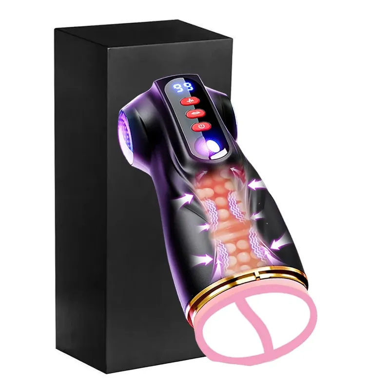 Sex Toys for Men Male Masturbator 3 Sleeves Pocket Pussy Penis Pump with 9 Sucking 9 Vibrating APP Control Adult Supplies 18+