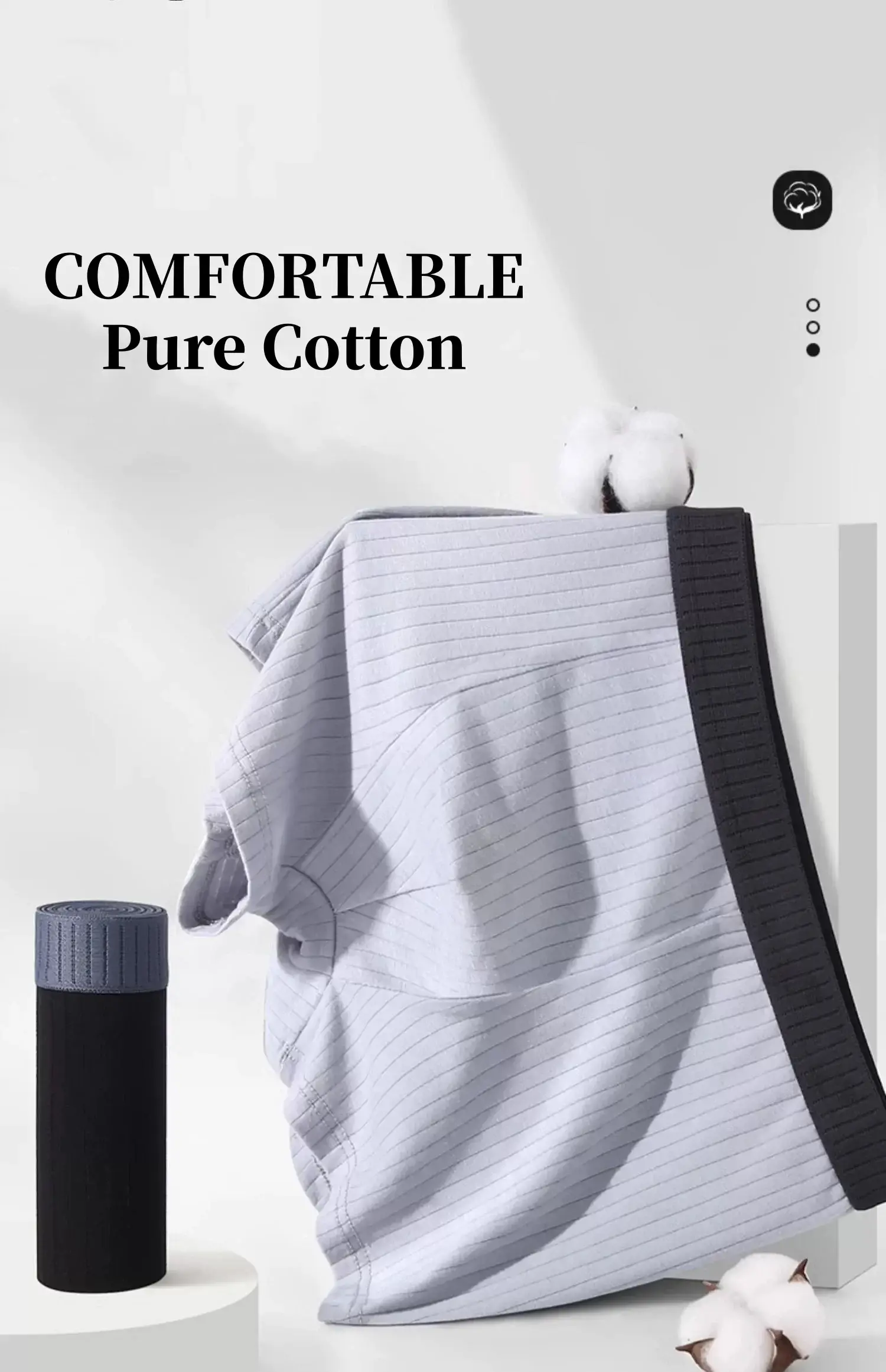 7Pcs Men's Cotton Panties Underwears Boxers Men Underpants Pure Cotton Thermal for Man Breath Able Homme Sexy Soft Male Short