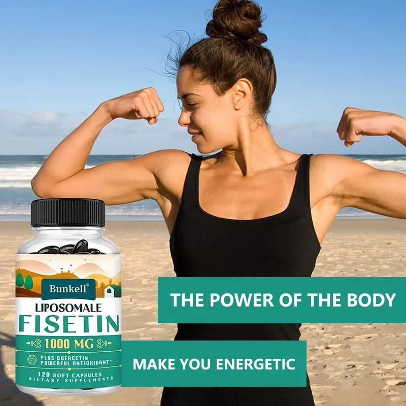 Liposomal Fisetin with Quercetin - High Potency 1000 Mg Combination Antioxidant Supplement for Optimal Health — image 4
