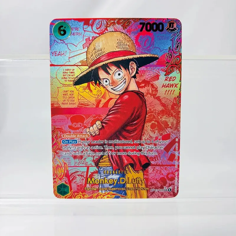 Anime One Piece OPCG Cards English Version CHARACTER/LEADER/EVENT Luffy Shanks Bonney Ace Sabo Collectine Proxy Cards