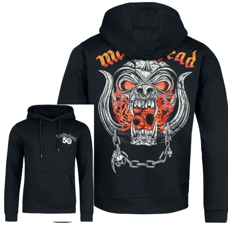 Y2k Motörhead Hoodies Band Print Hoodie Retro Style Hoodie Men and Women Can Wear Autumn and Winter Hoodie