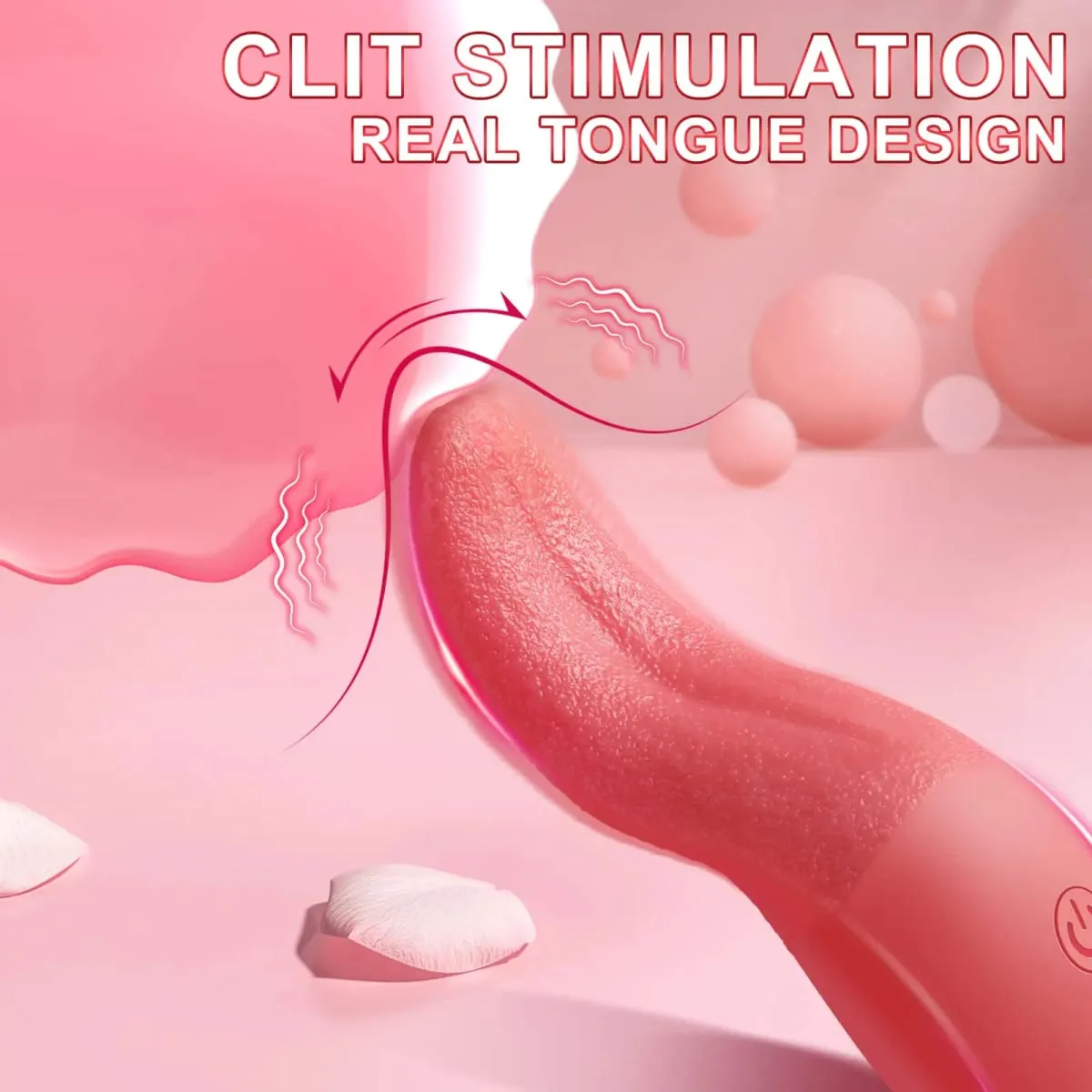 Clitoral Nipple G Spot Licking Vibrator Vaginal Anal Stimulator 10 Vibration Modes Massager Adult Masturbator Sex Toys for Women