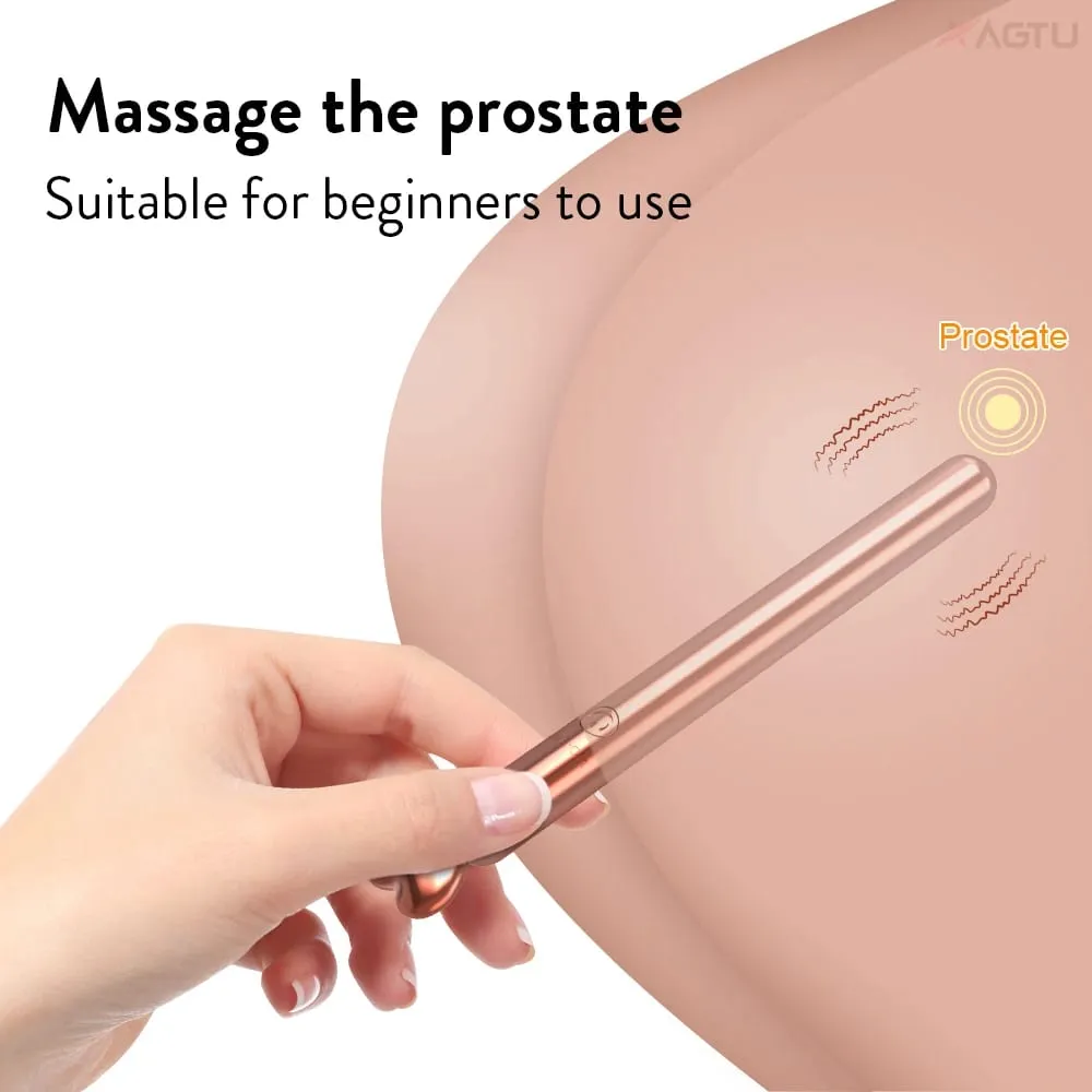 Titreşimli Anal Seks Oyuncak Acemi için 0.43 inç Genişlik kurşun vibratör Anal Plug Eşcinsel Prostat Masajı Butt Plug Yetişkin Ürünleri — image 2