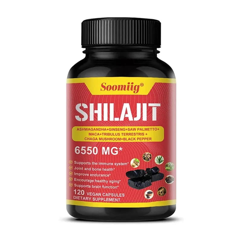 Original Shilajit Supplement - Supports for Muscle Strength & Immunity Enhance Men Performance Endurance for Adult