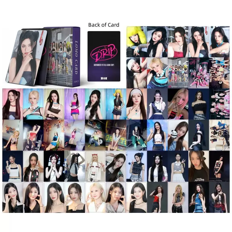 127PCS BM CHOOM Photocards Lomo Cards Set Photocards Photo Lomo Cards Fans Collection Printed Cards