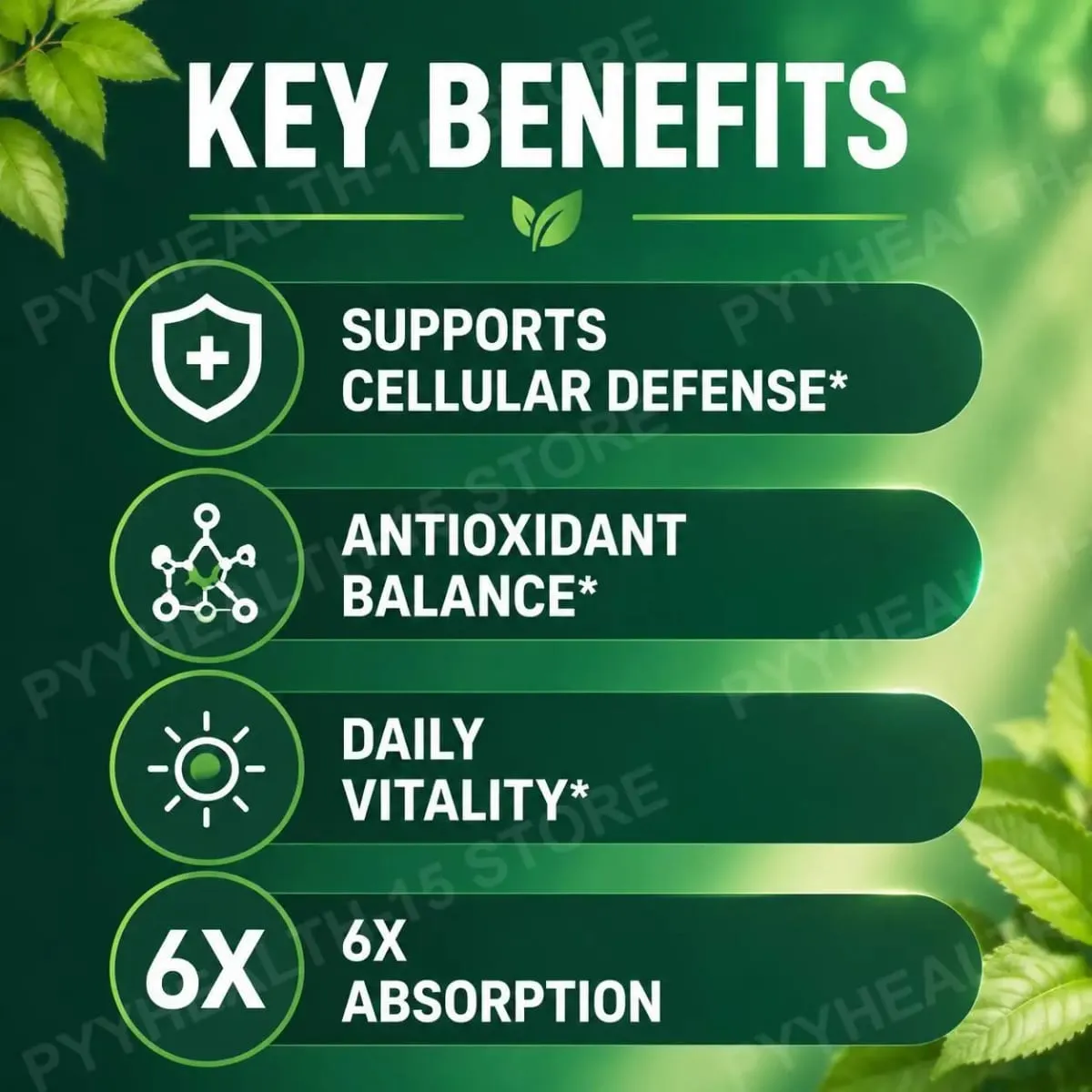 Cápsulas liposomales de L-glutatión con resveratrol, vitamina C, riboflavina y selenio para apoyo inmunológico y antioxidante, 60 unidades