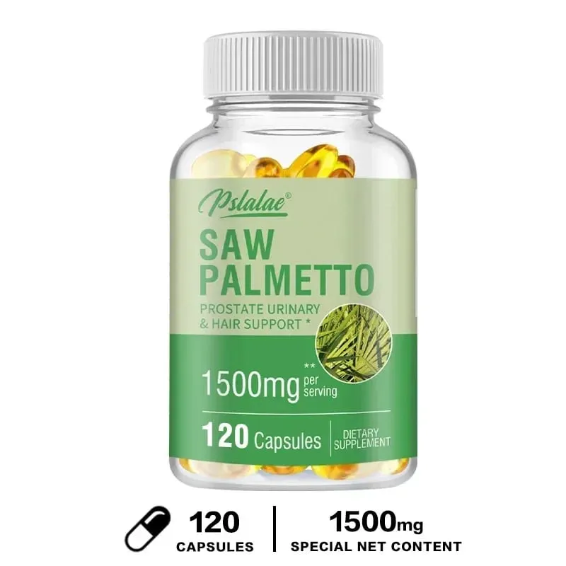 Premium Saw Palmetto - Menggalakkan Kesihatan Prostat Lelaki Mencegah Rambut Gugur Melegakan Kerap Kencing dan Menggalakkan Kecergasan