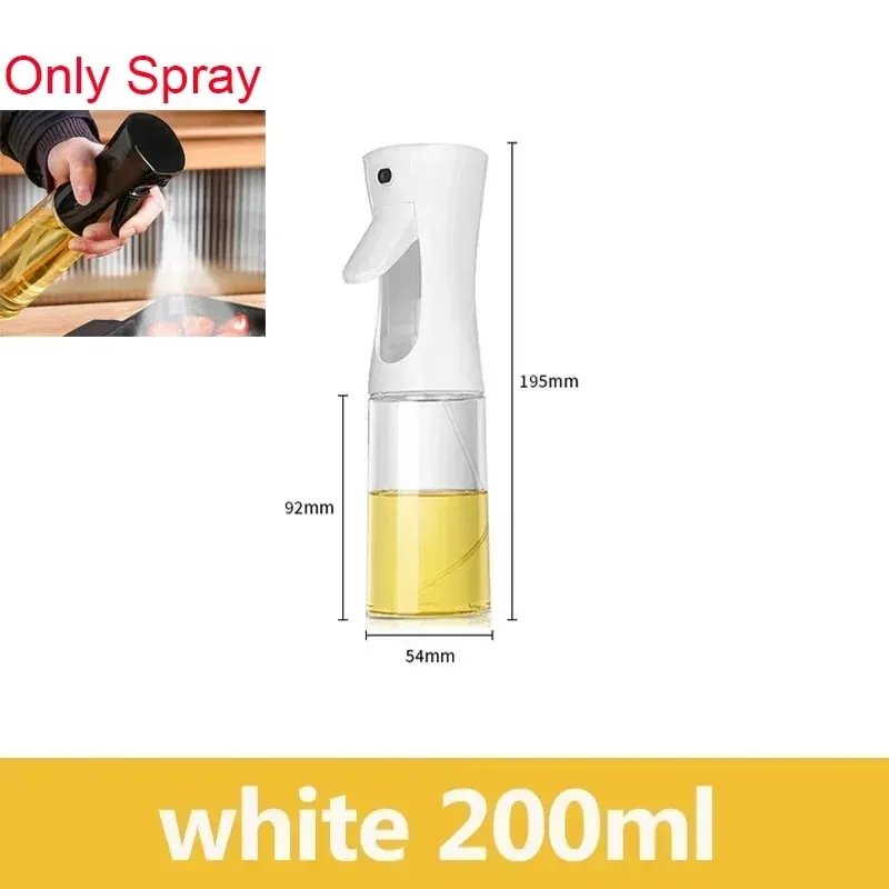 תרסיס שמני מטבח תרסיס שמן זית Cruet ספריי בית מטבח מטיגון אוויר תרסיס קמפינג מנגל בישול בקבוק שמן פלסטיק 200/300 מ"ל/500 מ"ל