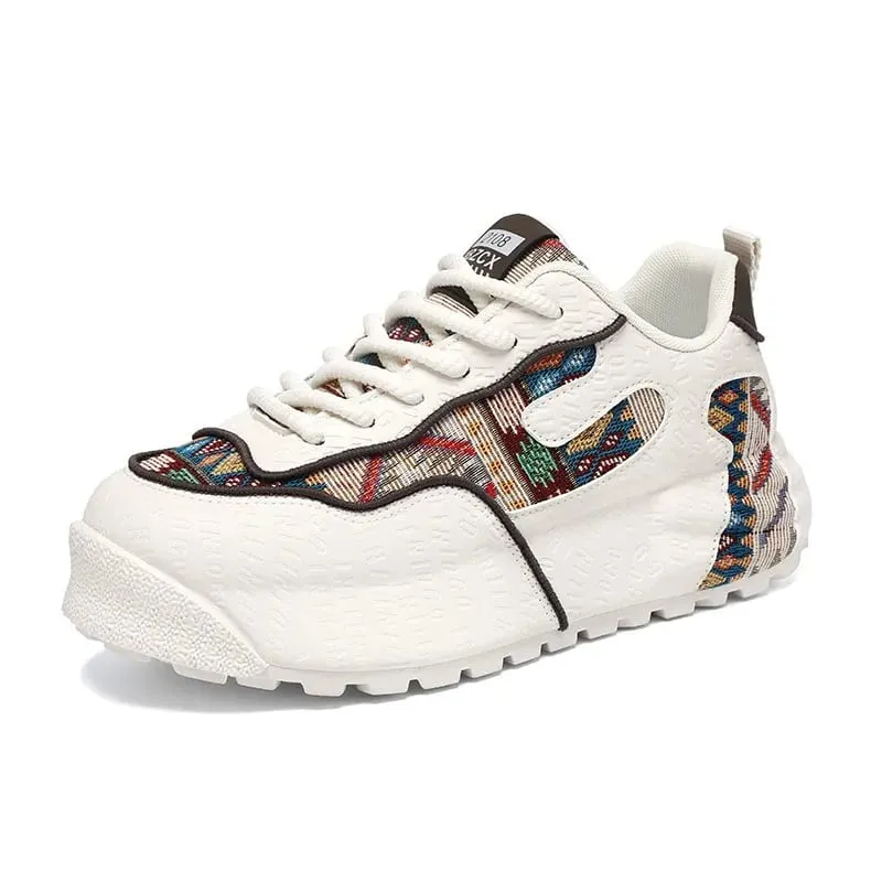 Chunky tênis masculino designer esporte sapato moda casual malha respirável aumento sapatos de plataforma interna para homem tênis casual — image 6