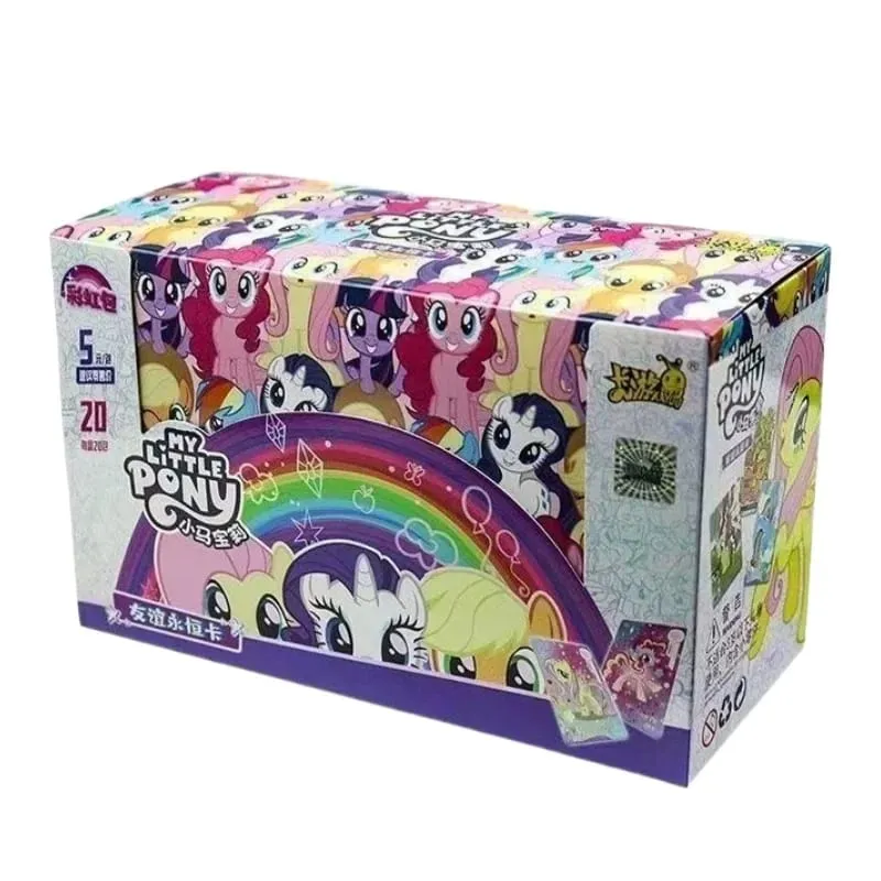 Genuine My Little Pony Card Friendship Forever Star Pack Gorgeous Gilded Princess Collectible Card Children's Holiday Gift