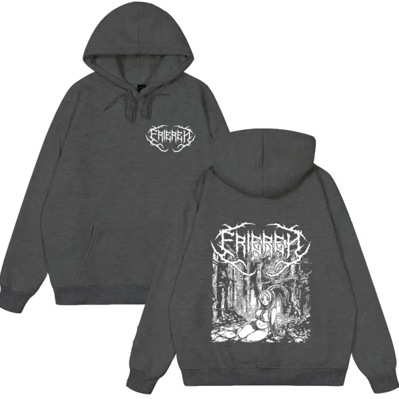 Anime Frieren: au-delà de la fin du voyage t-shirt Frieren Manga gothique sweat à capuche pour homme femmes vêtements vêtements d'hiver Style ample streetwear