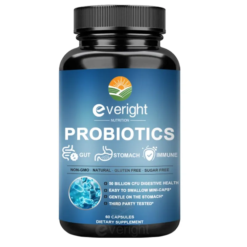 50 Billion CFU Probiotics - Daily Supplement for Digestive Women's & Gut Health Gas & Bloating Relief