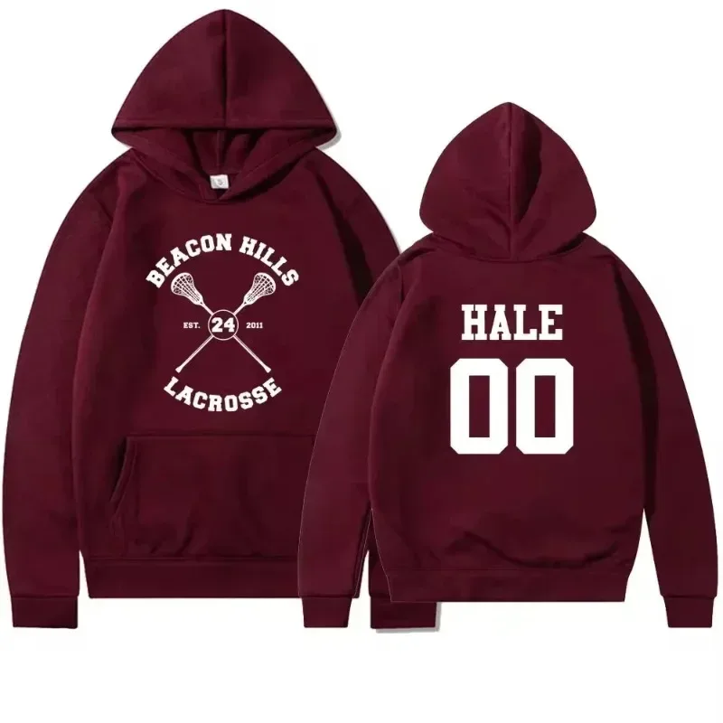 Lighthouse Mountain Stilinski 24 Lahey McCall Hoodie Hip-hop Trend Hooded Sweatshirt Street Style Top