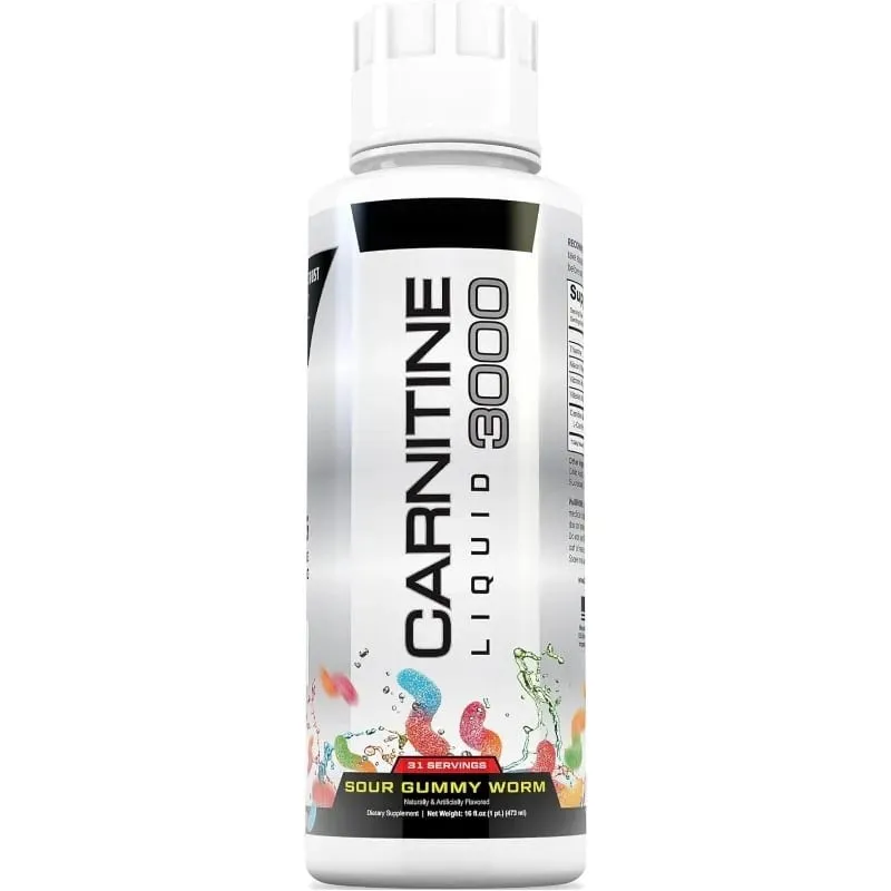 Concentrated Liquid L-Carnitine Formula for Workout Energy Metabolic Support and Fitness Routine Enhancement with Vitamin Blend