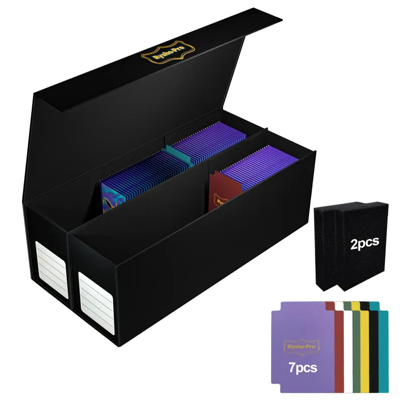Kaartbinder met 9 vakken Trading Card Album Display Binder 360 Side Loading Pocket Holder voor TCG Yugioh MTG Game Card Book