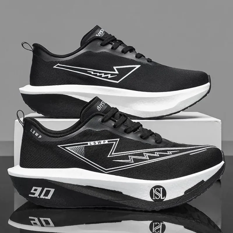 Marathon Athletic Running Shoes Carbon Board Men Sports Shoes Speciality Breathable Lightweight Women's Comfortable Gym Sneakers