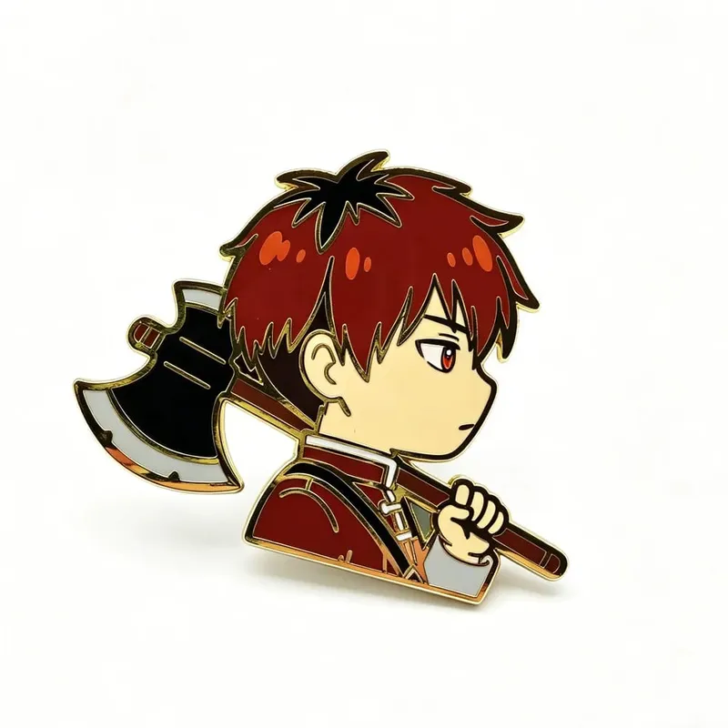 Classic Anime Games Enamel Pins Kawaii Cartoon Character Brooch Clothing Backpack Lapel Badges Fashion Jewelry Accessories Gifts
