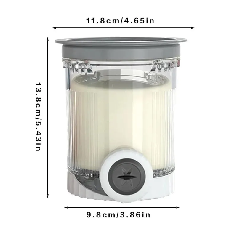 1pc/4pcs Creami Pint Container Compatible with Ninja Creami NC301/500/501/700/701 Replace Part for Ninja Swirl Ice Cream Maker