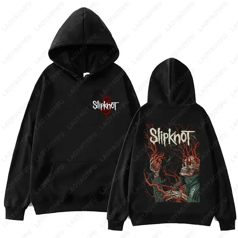 New Retro Casual Style S-Slipknot Rock Band Women Men Hoodie Sweatshirts Casual Clothes Hoody Warmth Streetwear Pullovers Top