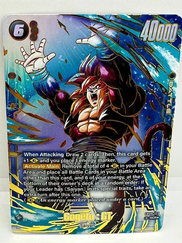 Super Card Game Fusion World Saiyan Goku Broli Toys Hobbies Hobby Collectibles Game Collection Anime Cards