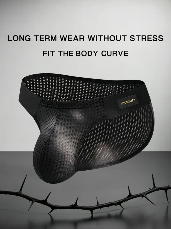 1/2/3PCS New Men's Premium Mercerized Cotton Briefs Ultra‑Thin Breathable Silky Soft Fitness Gym Daily Wear Men Underwear