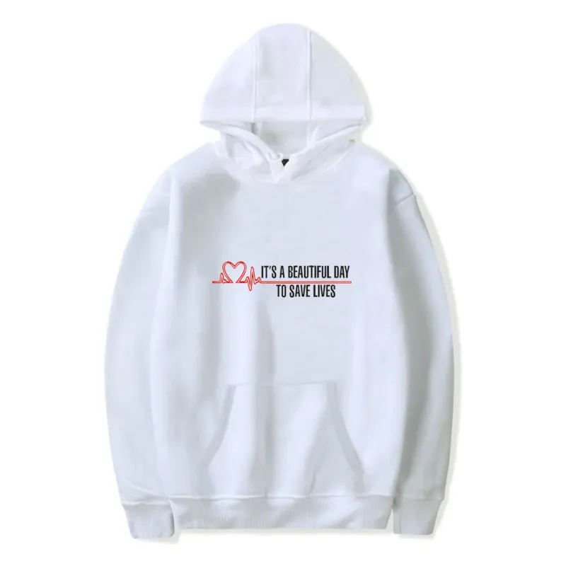 Harajuku Gray's Anatomy Tumblr Greys Anatomy printed Hoodies Sweatshirts Men/Women Comfortable Sweatshirt Adult/Child Pullovers
