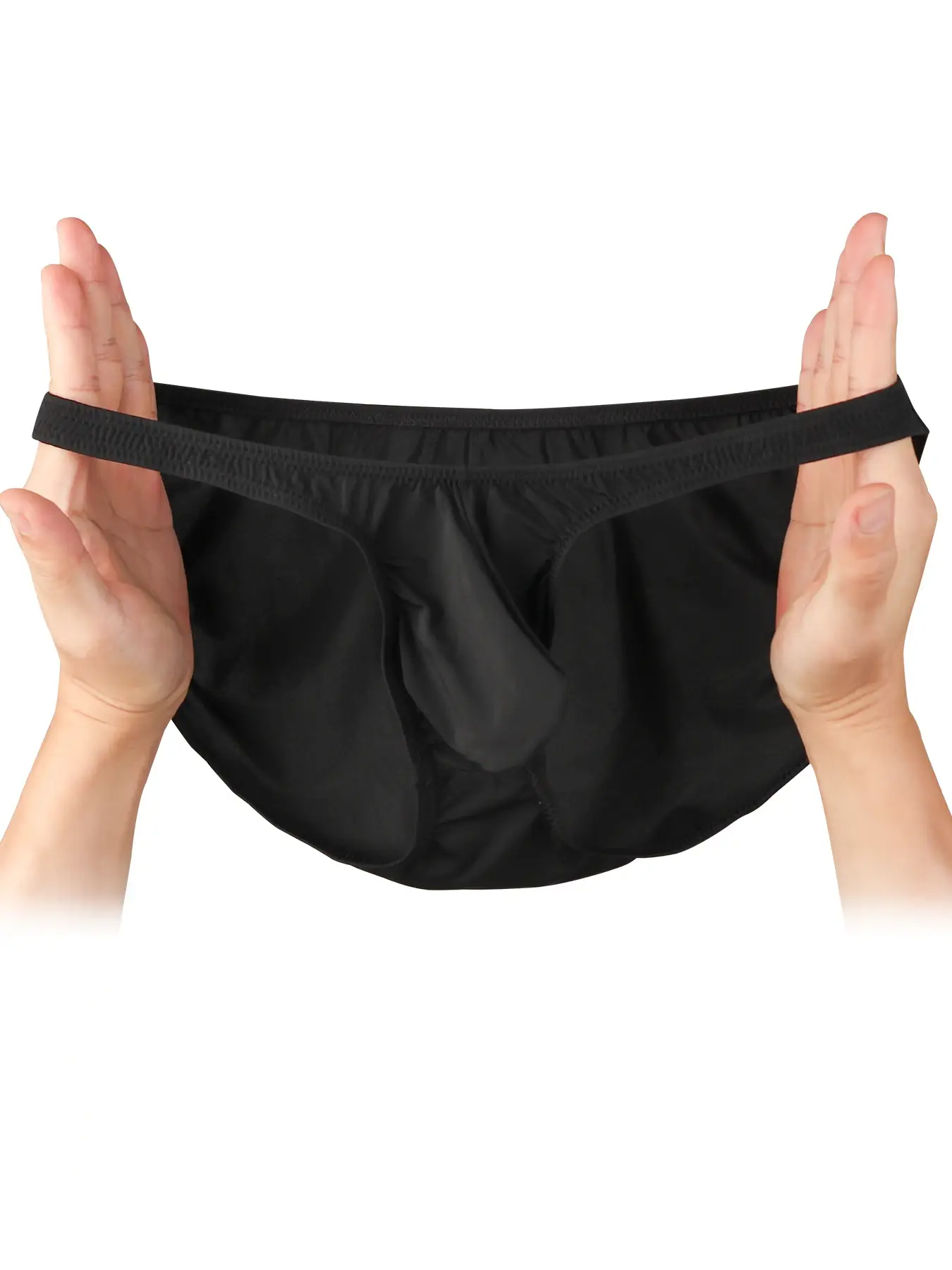 New Men's Underwear U convex Bag Hip Sexy Solid Color Bikini Men's Briefs Comfortable Breathable Quality Male Panties G6008SJ