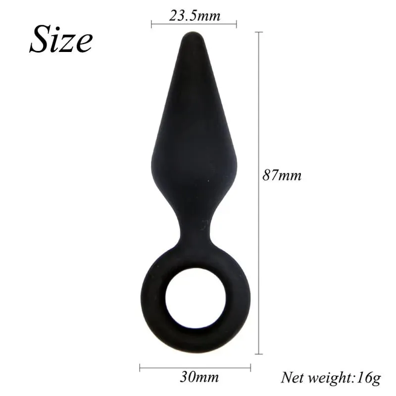 Soft Anal Dildo Butt Plug of Anal Sex Toys Prostate Massager Adult Gay Anal Plug Beads G-spot Erotic Sex Toys For Men Women