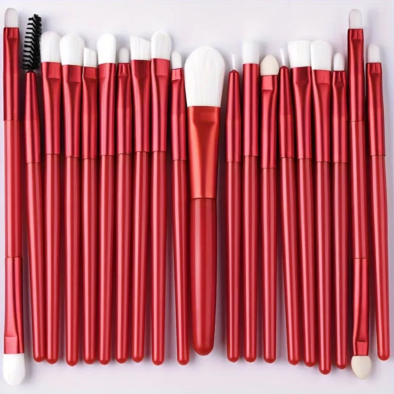 20Pcs Makeup Brush Set Eyeshadow Concealer Foundation Concealer Blending Brush Soft Fluffy Women Beauty Tool Make Up Brushes Kit