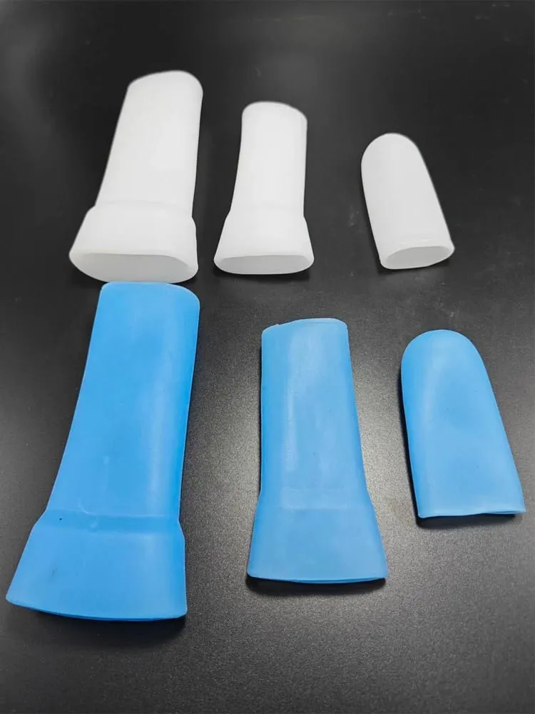 Male Sex Toy Silicone Sleeve For Penis Enlargement Pump Vacuum Cup Extender Penis Stretcher Clamping Kit Replacement Accessories