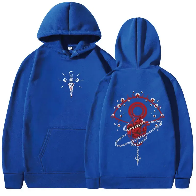 Anime Hunter X Hunter Hoodies Kurapika Phantom Troupe Φούτερ με κουκούλα Ανδρικά γυναικεία ρούχα Υπερμεγέθη πουλόβερ Streetwear