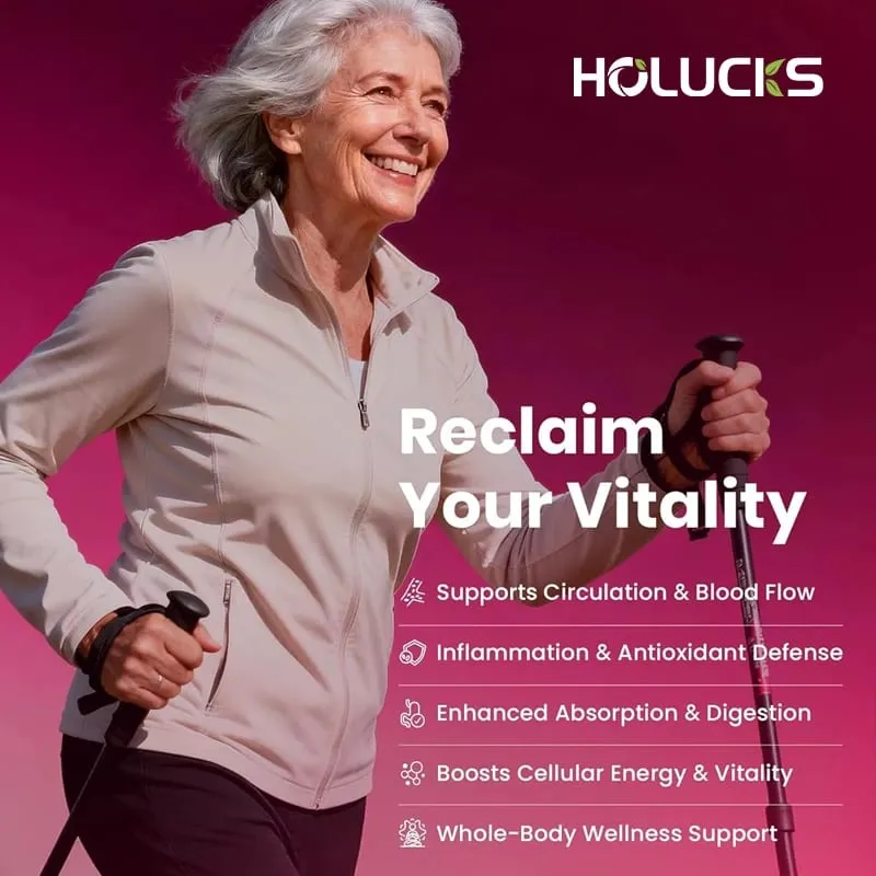 Turmeric Bromelain Supplement with Curcumin & Rutin Improve Blood Flow Digestion & Full-Body Comfort