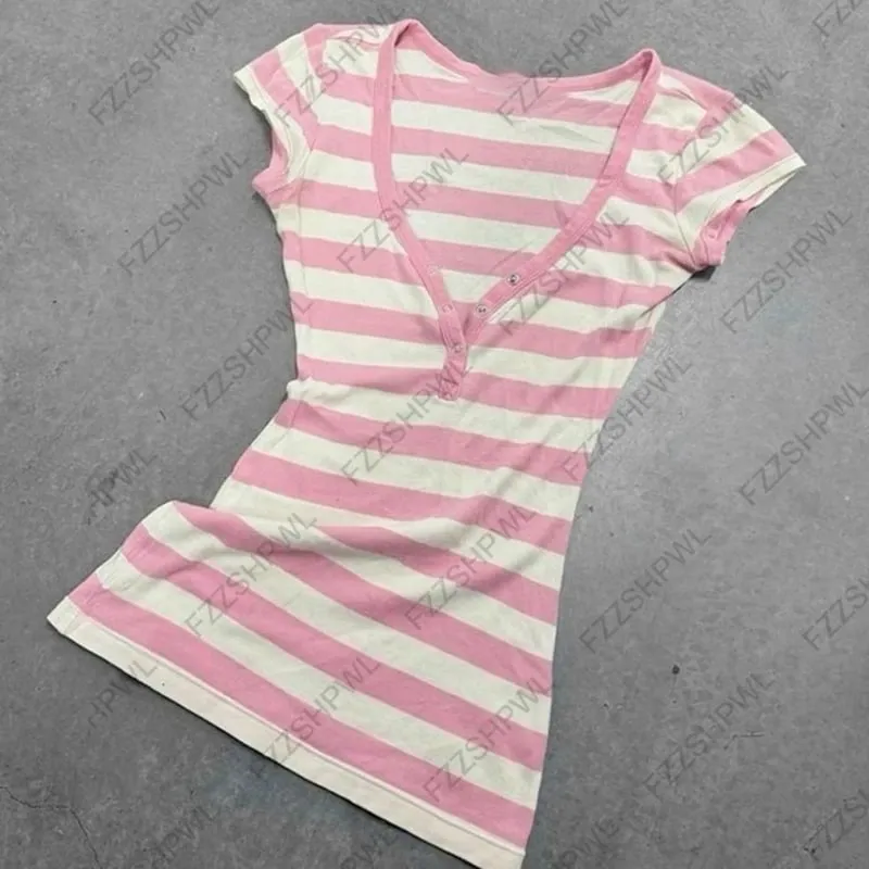 Y2k Tank Top Streetwear Punk Harajuku Stripe Print Unique Crop top Spicy Girls Casua Rock Goth Sleeveless Top Chic Hip Hop Vest