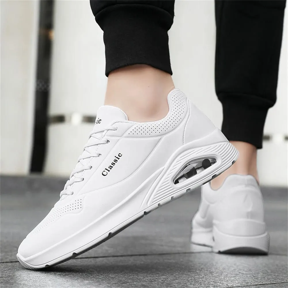 Men's Breathable Shock-Absorbing Running Shoes with Air Cushion Lightweight Low-Top Sneakers for Gym Training Casual Wear