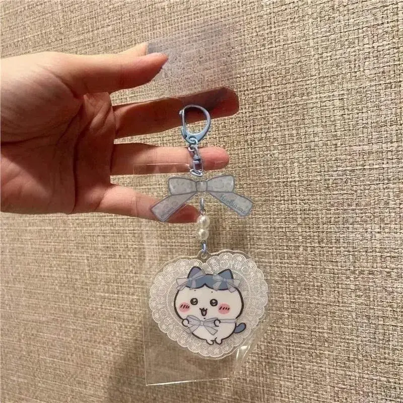 Jiikawa surrounding Harajuku limited acrylic keychain pendant Hachi Usaki cartoon backpack pendant