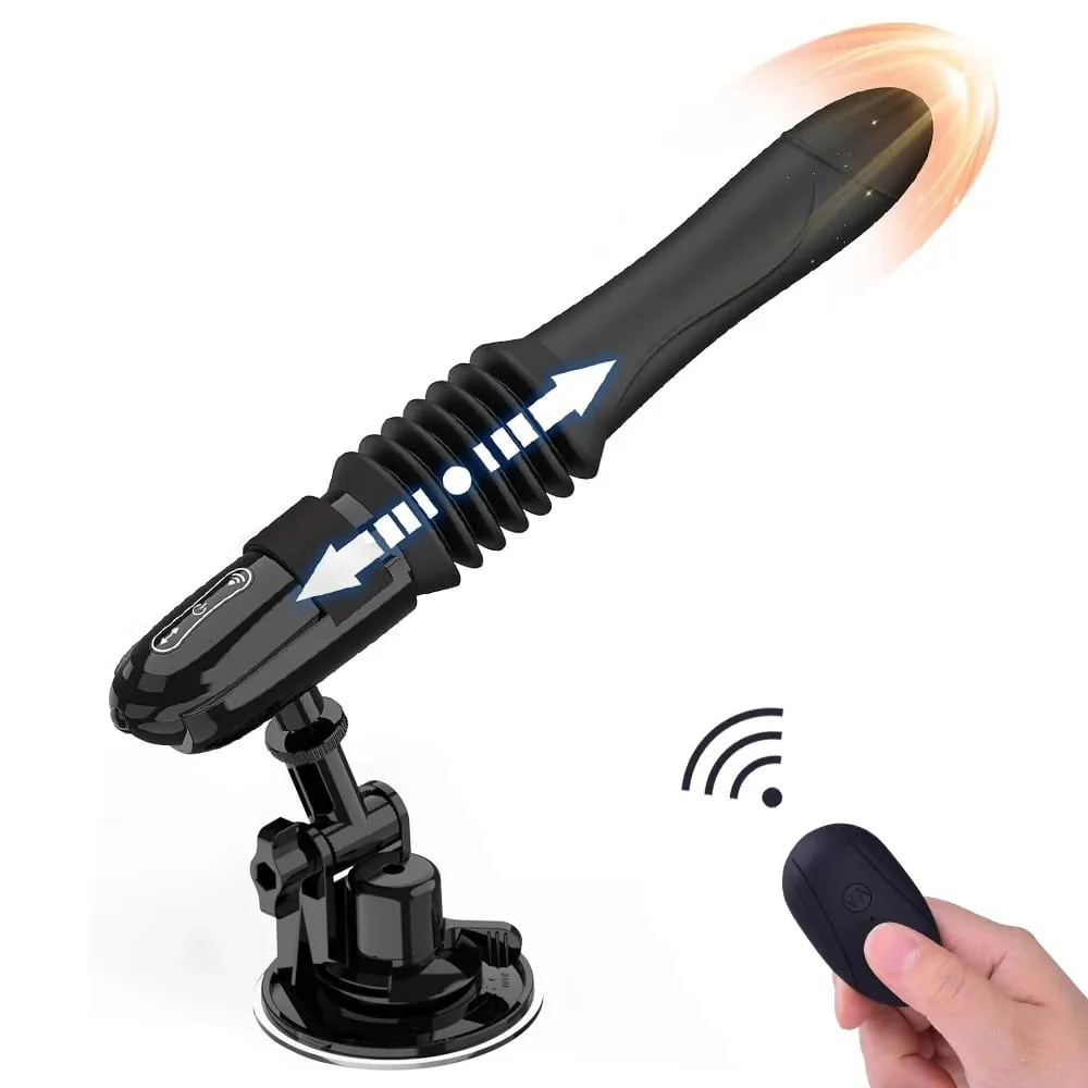 Remote Control Big Dildo Vibrators Telescopic Automatic Sex Machine Adult Sex Products with Suction Cup Erotic Sex Toy For Woman