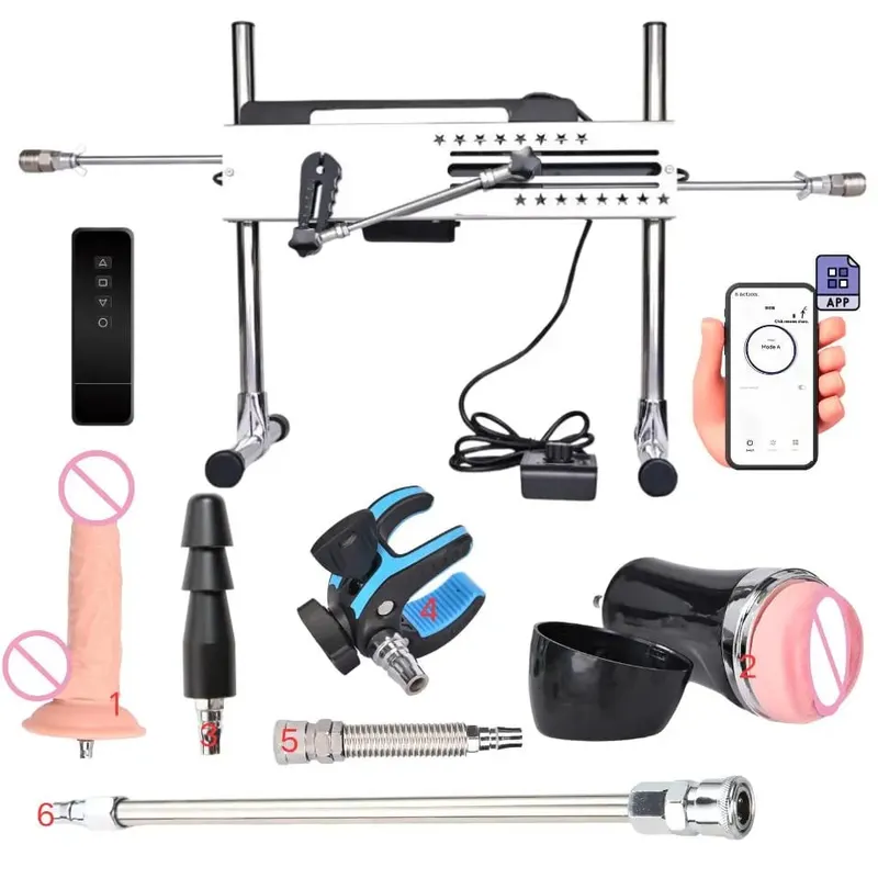 Rough Beast APP Control Powerful Sex Machine for Women And Men Masturbation Love Machine with Dildo Toy Shop Penetration Sextoys