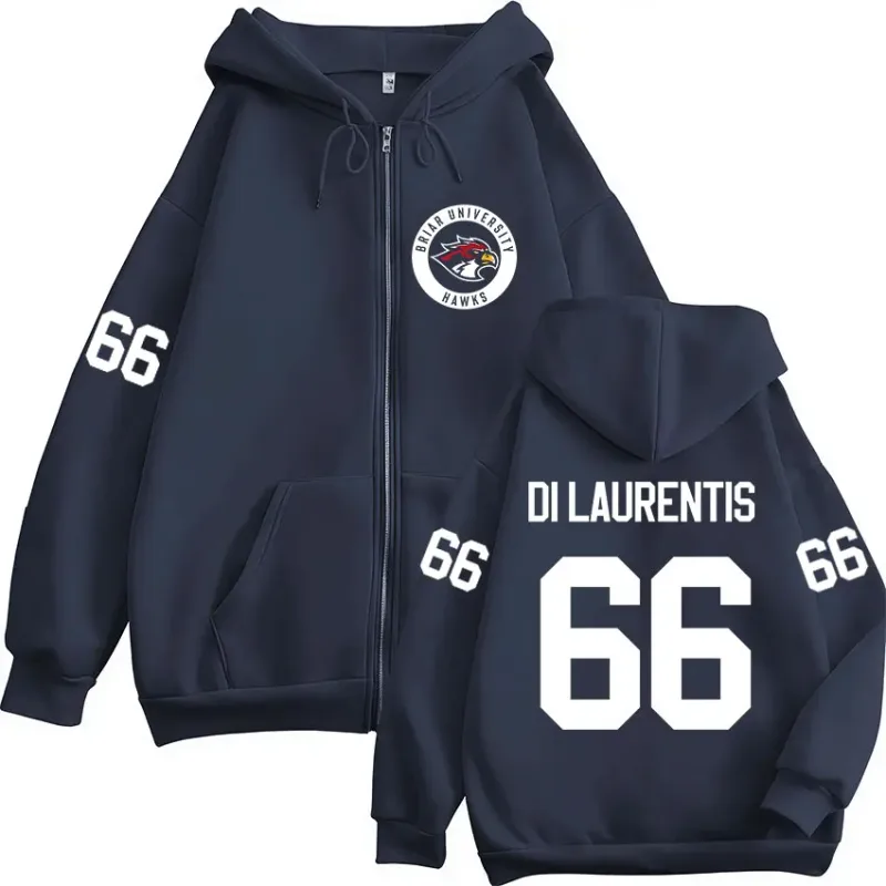 Di Laurentis 66 Off Campus Hockey Kapuzenpullover Herrenbekleidung Langärmelig Kapuzenpullover Sweatshirt Jacken Mäntel Streetwear — image 3