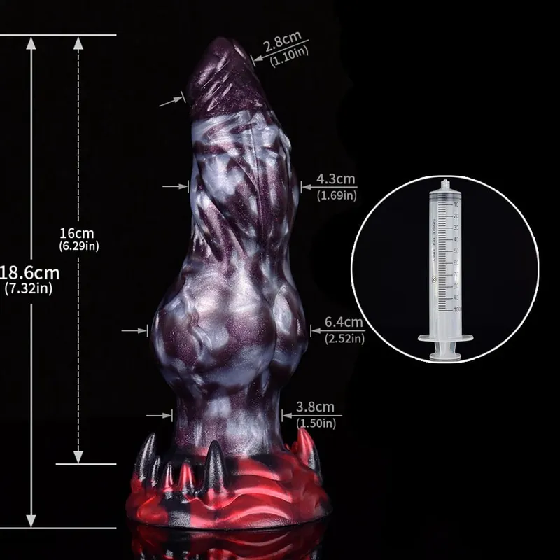 Fantasy Horse Anal Dildos Monster Penis G-Spot Stimulator Squirting Anal Plug Huge Cock Flirting Sex Toys for Men Women 18