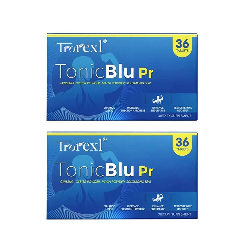 Blue Pill with Oyster Ginseng Maximum Growth Staying Power Male Supplements