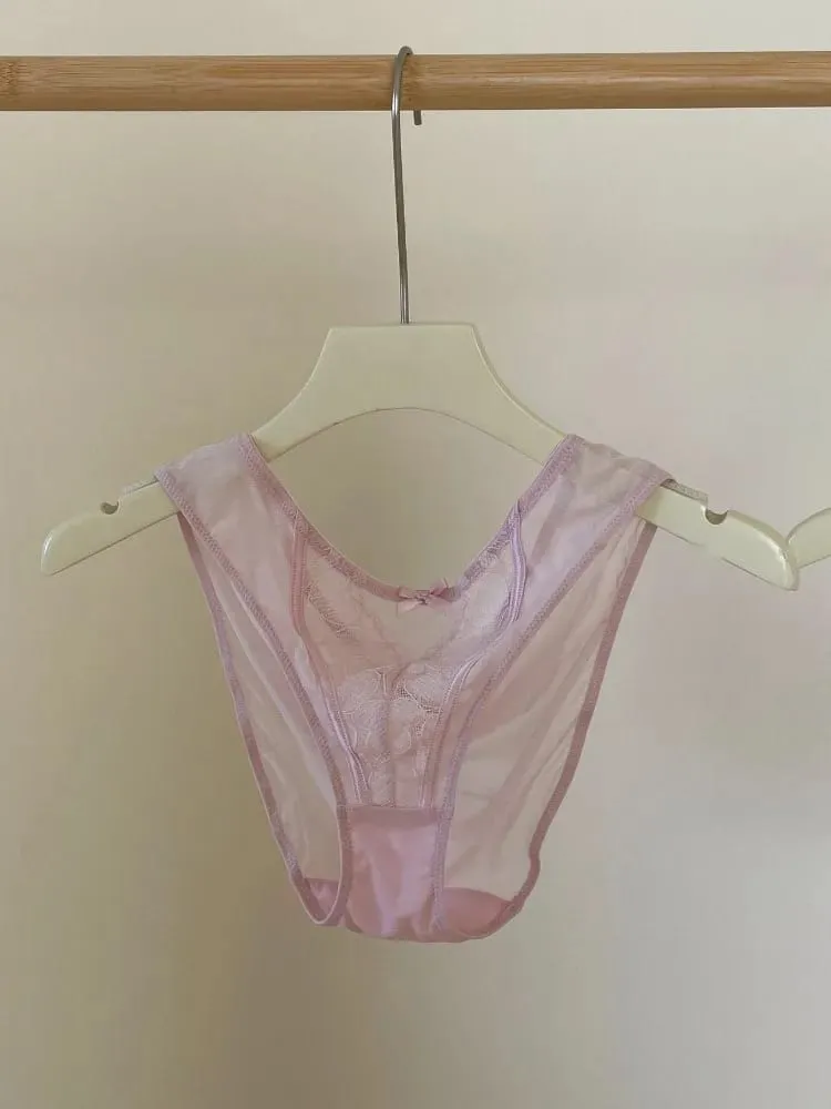 Set Pakaian Dalam Pelangsingan Renda Perancis Seksi Push Up Bra & Seluar Dalam Ringan Mewah Mewah Nipis Cincin Keluli YUQI Set Kawalan Perut Push Up Seksi — image 5