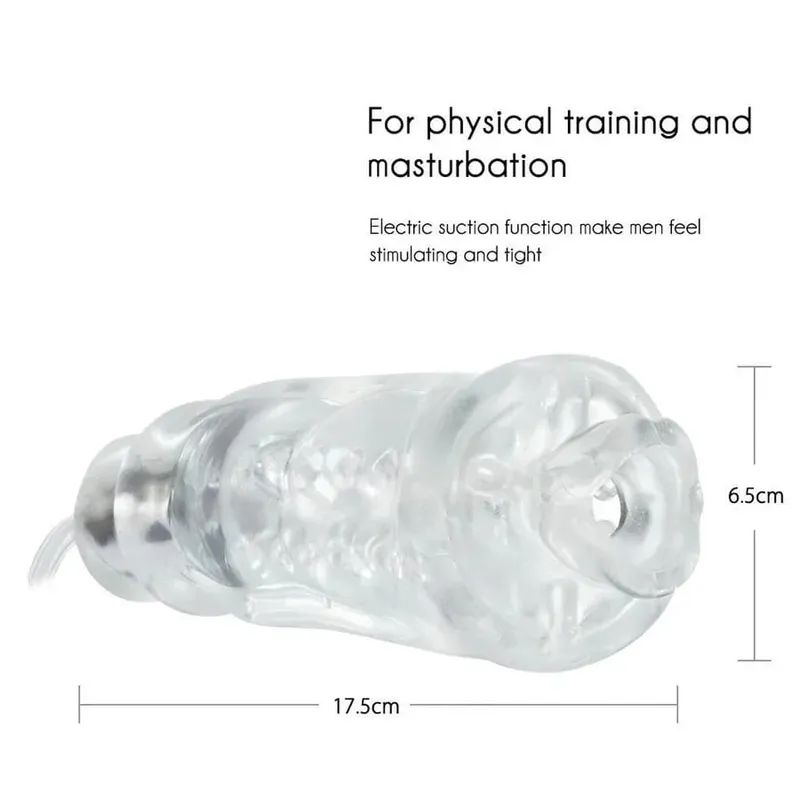 Blowjob Sex Toys For Men Suck Toys Vibrating Oral Sex Toy Silicone Electric Male Masturbator Sex Products Masturbador Masculino